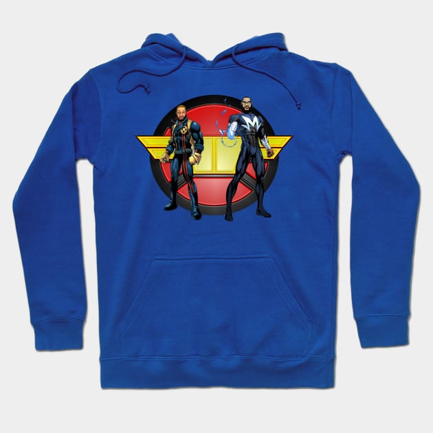 Fan X Fan "Black Heroes" Hoodie by ceehawk